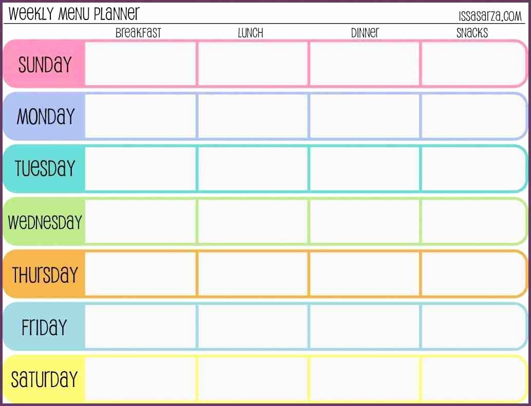 Work Out Schedule Template Inspirational 29 Of Weekly Workout Schedule Template