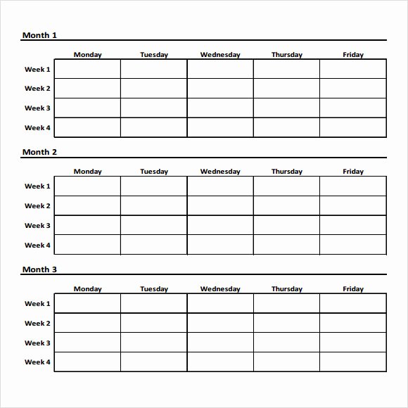 Work Out Schedule Template Inspirational Workout Chart 9 Download Free Documents In Pdf