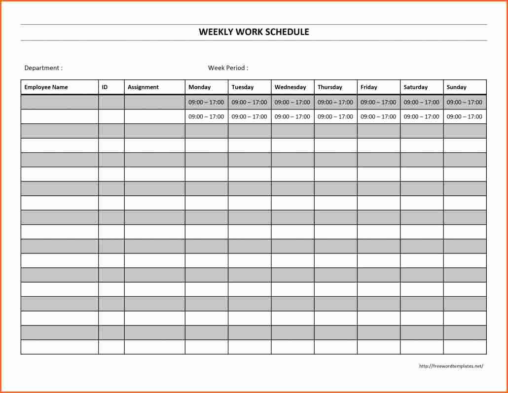 Work Schedule Calendar Template Beautiful 2016 Work Schedule Calendar