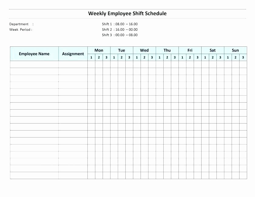 Working Hours Schedule Template Inspirational Work Schedule Excel Spreadsheet format Daily Work Tracker