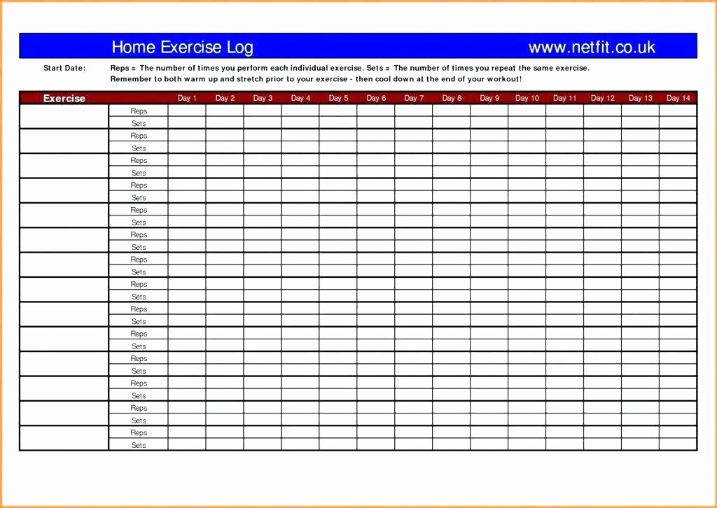 Workout Log Template Excel Lovely Workout Log Spreadsheet Workout Log Template Excel Luxury