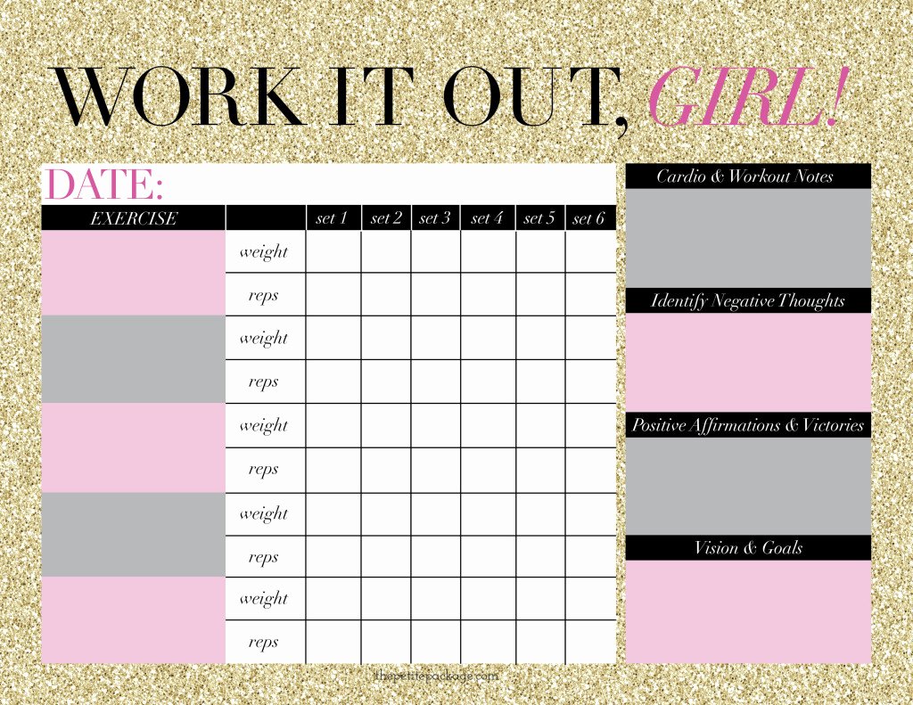 Workout Plan Template Excel Awesome 4 Workout Schedule Templates Excel Xlts