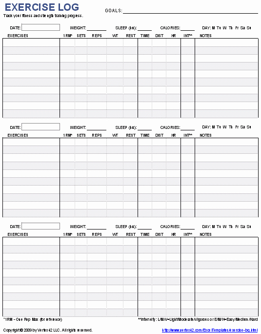 Workout Plan Template Excel Awesome 9 Excel Workout Templates Excel Templates