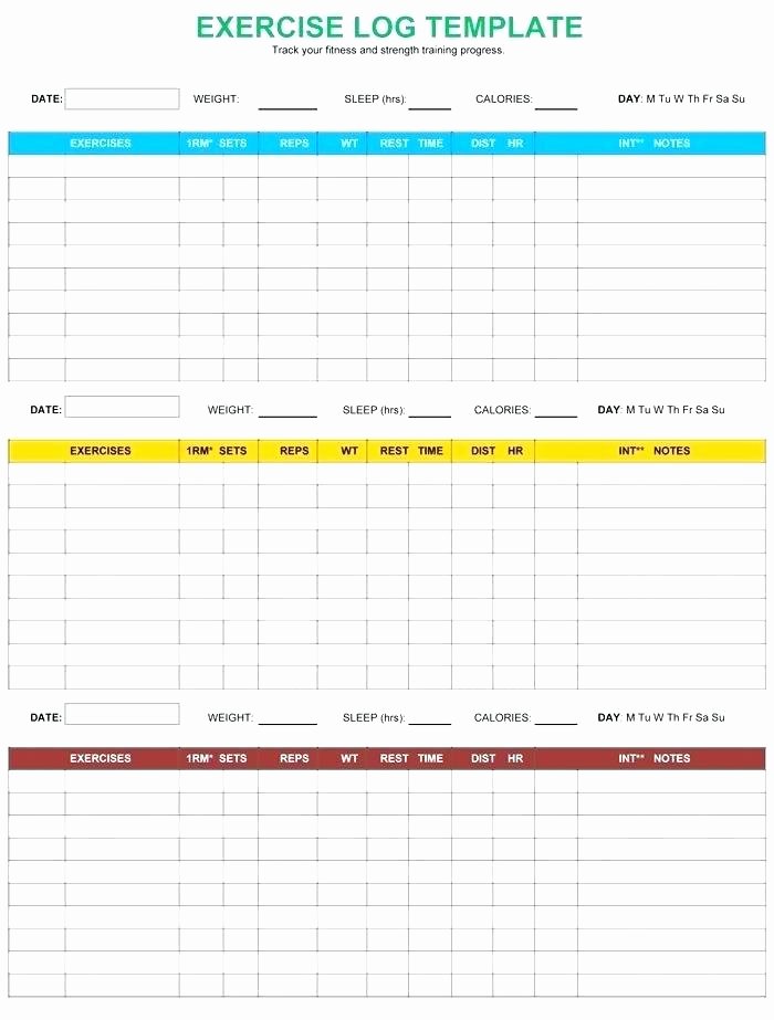 Workout Spreadsheet Excel Template Inspirational Weight Lifting Template Excel Workout Routine Sheets