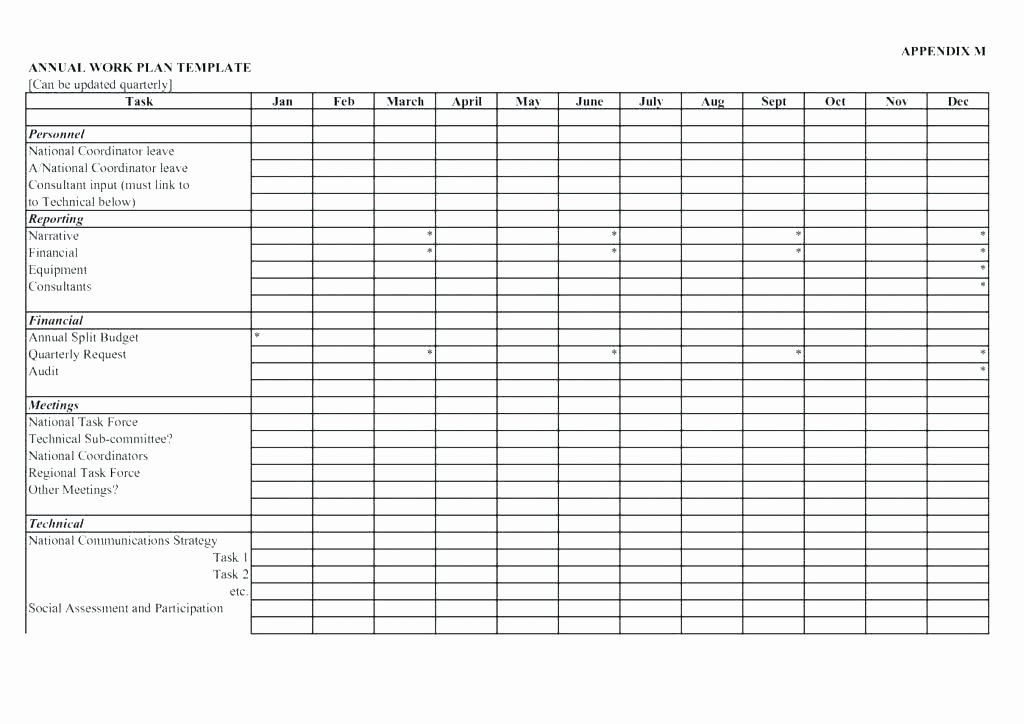Yearly Marketing Plan Template Unique Quarterly Planning Template Annual Strategic Marketing